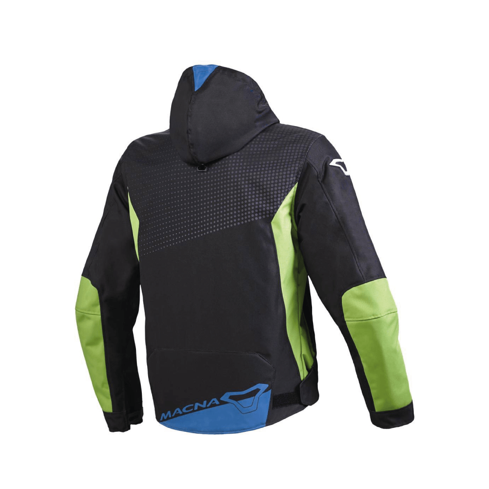 Macna softshell mc jakke imbuz sort /grøn