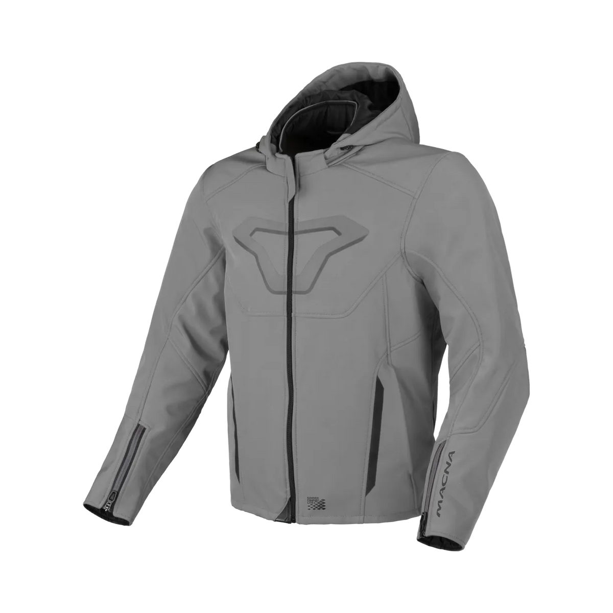 Macna softshell mc jacket atracor gray