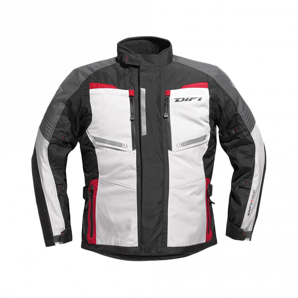 Difi Textile MC-Jacket Storm Aerotex Gray