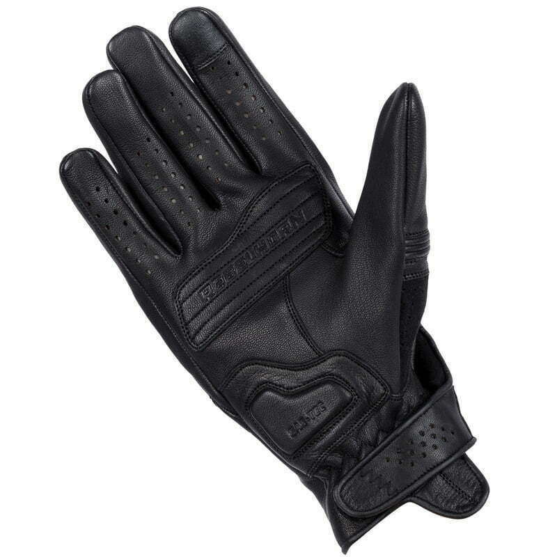 Rebelhorn Mc-Gloves Thug II Perforeret sort