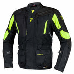 Rebelhorn Textile MC Jacket Hardy II sort /influenza gul