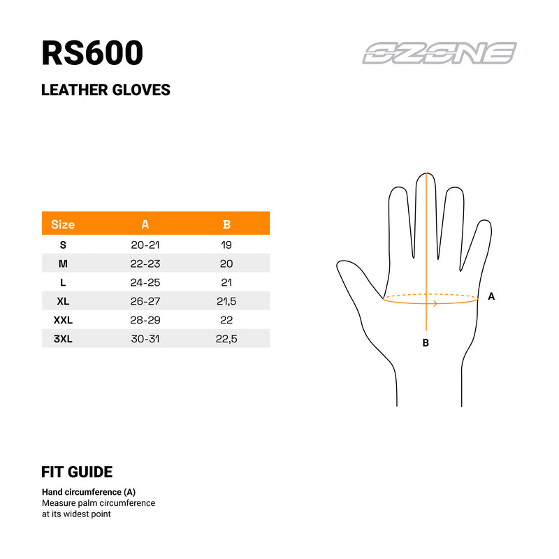 Ozone MC-Gloves RS600 Sort