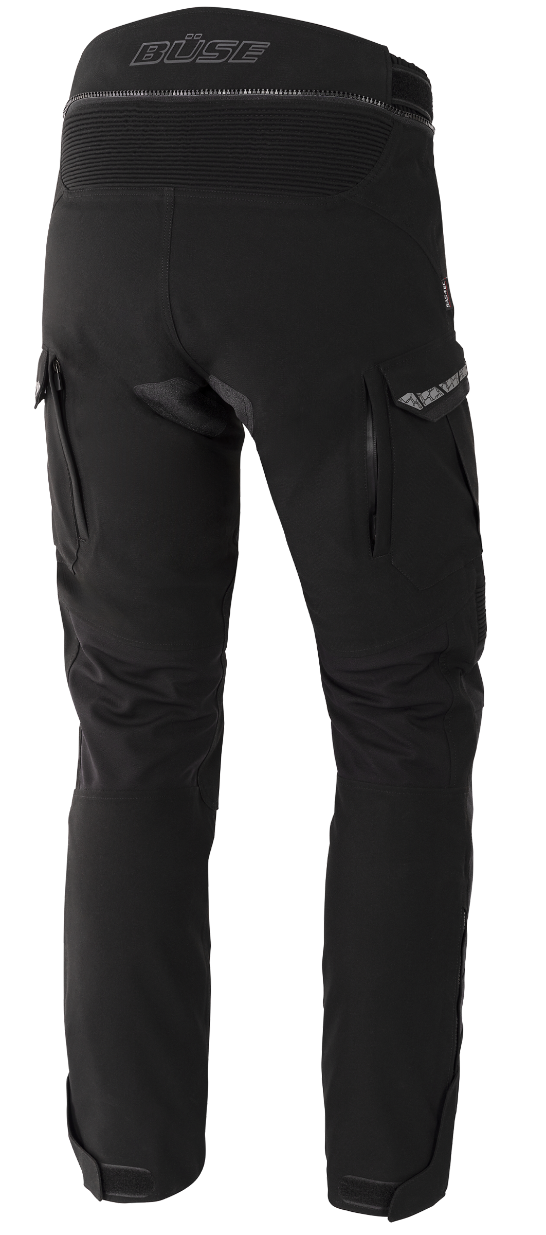 Buse laminated textile mc-pants storm black