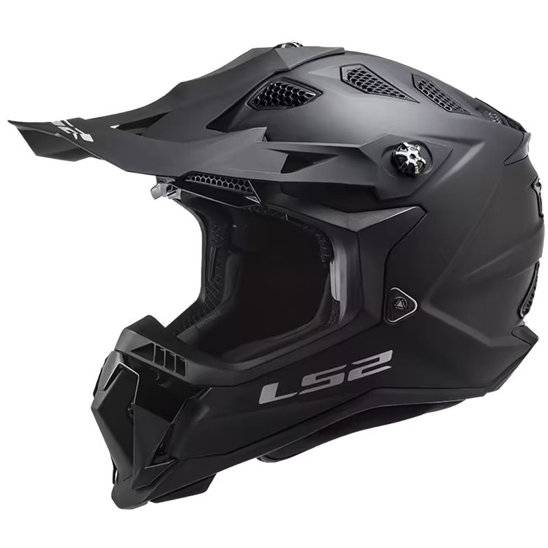 LS2 Cross MC Helmet X-Force Subverts Matt Black