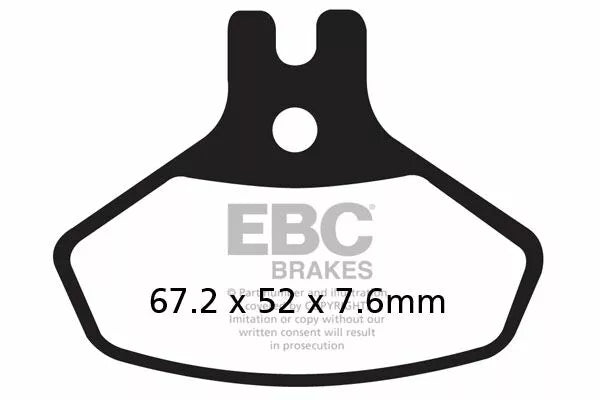 EBC Brake Pad Sint R -serie FA468R