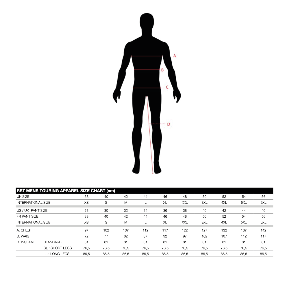 RST MC-Skin Jacket Tractech Evo 4 CE Hvid /sort