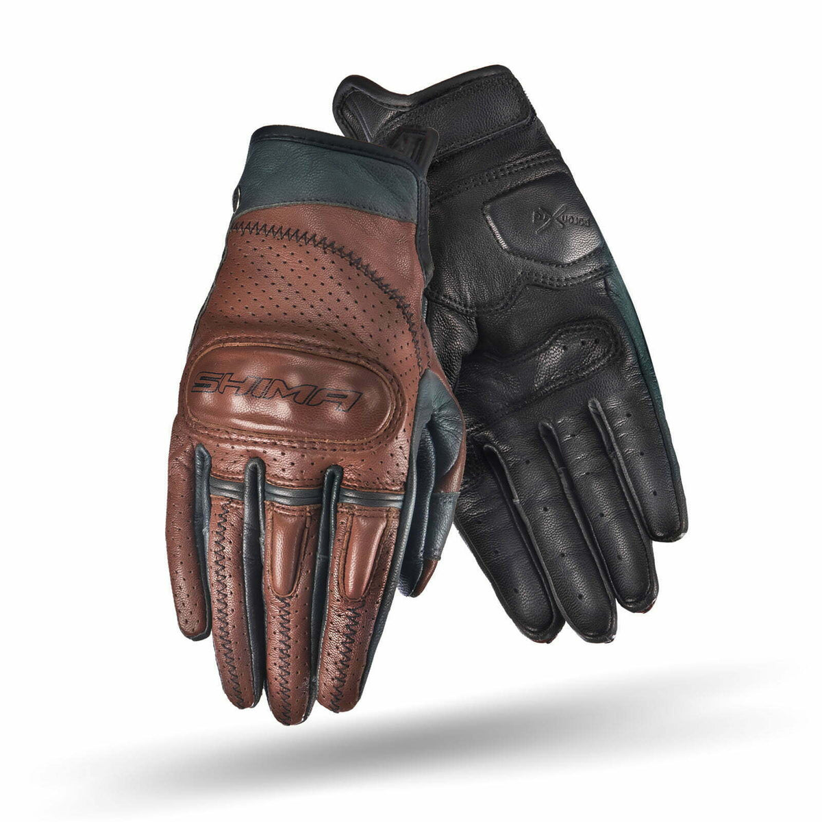 Shima Ladies Mc-Gloves Caliber Brown