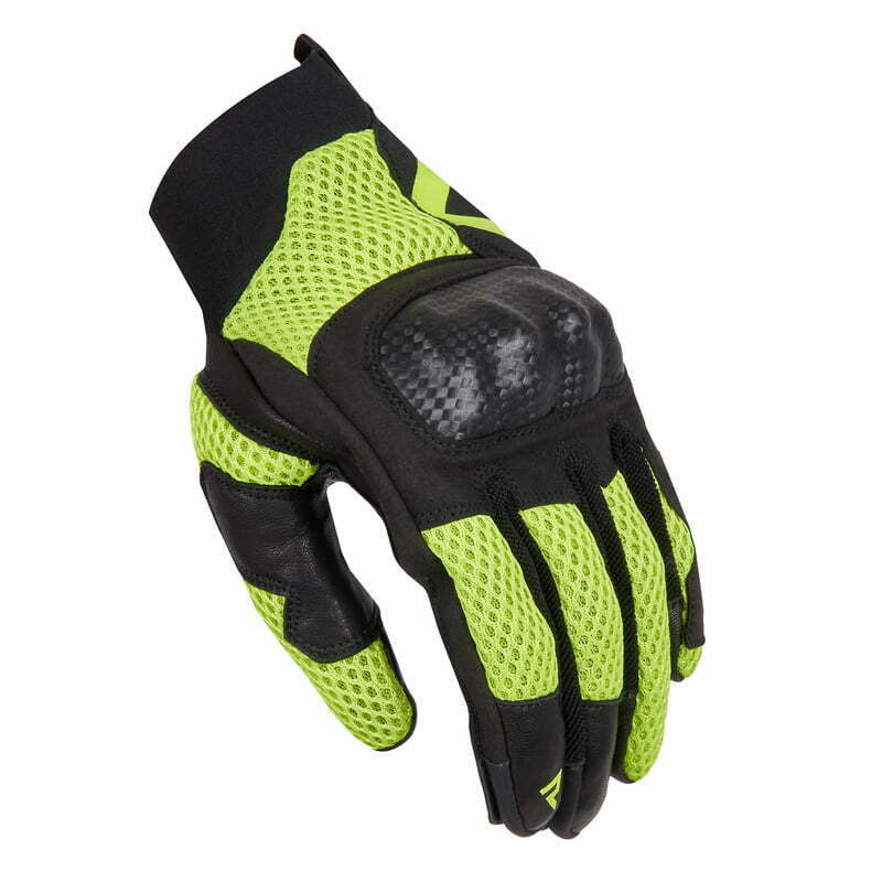 Rebelhorn MC Gloves Gap III sort /influenza