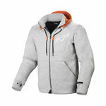 Macna Kevlar Mc-hoodie District Light Gray