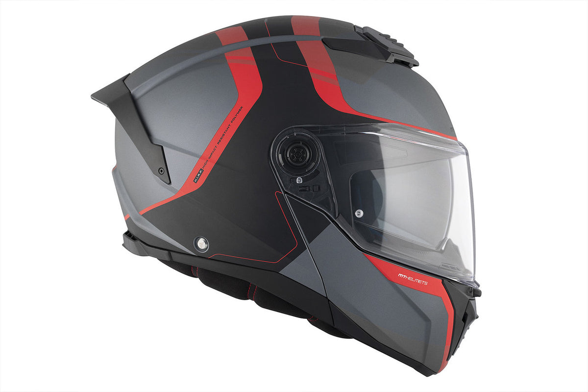 MT -hjelme Åbnbar MC Helmet Atom 2 SV Emalla B15