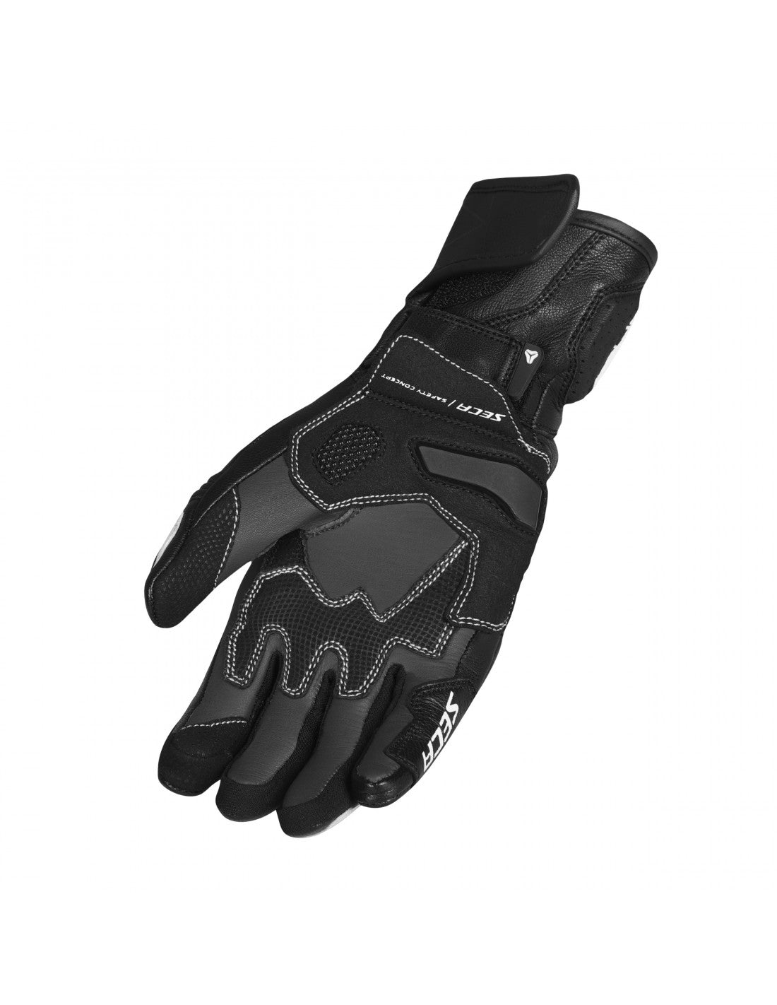 Seca Dam MC-Sport Gloves Atom Black /White