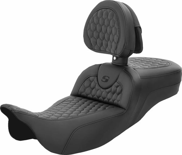 Saddlemen Seat Road Sofa-FLT 08-Up-H 808-07B-190BR