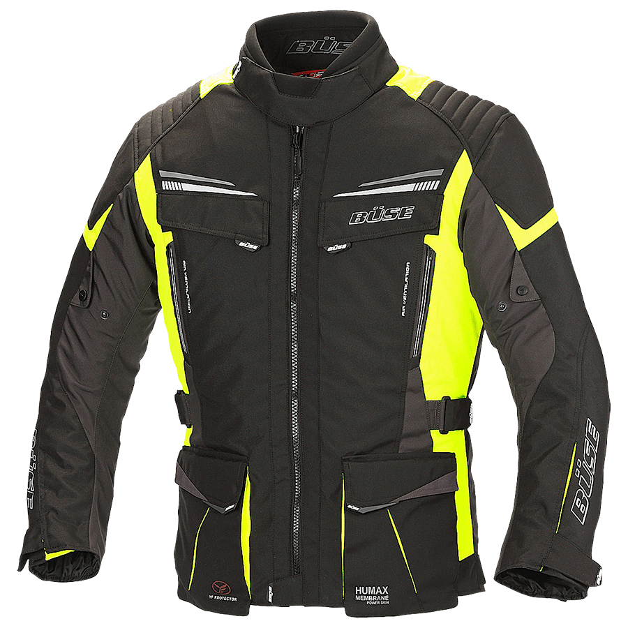 Büse Textile MC jacket Lago Pro Black /Flu