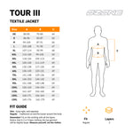 Ozon Tekstil mc-jacket Tour III sort