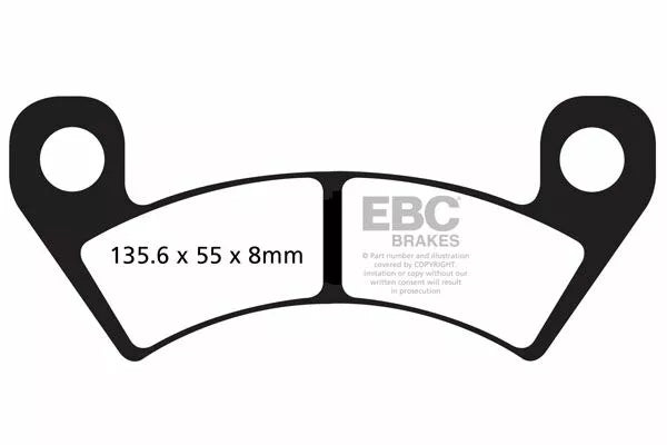 EBC Brake Pad Sint R -serie FA610R