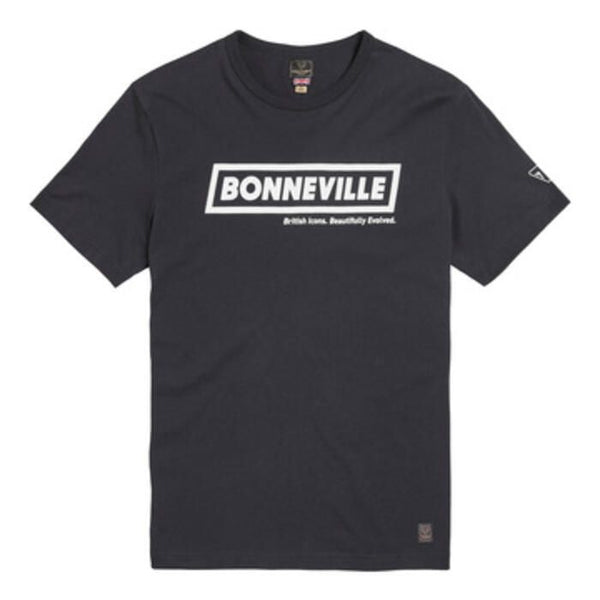 Triumph Bonneville T-shirt sort