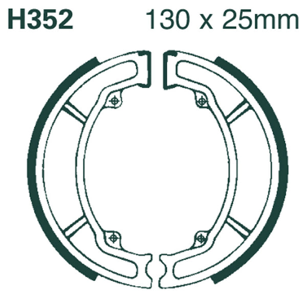 EBC Brake Shoe Standard H352