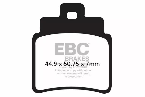 EBC BRAKE PAD CARBON SCOOTER SFAC355/4