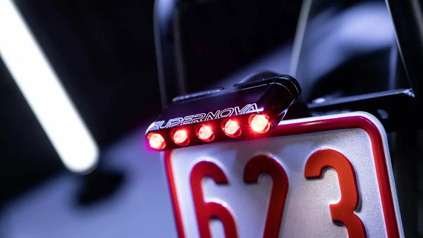 SuperNova M99-E12 Tail Light -45 P-M99-TE12-BLK