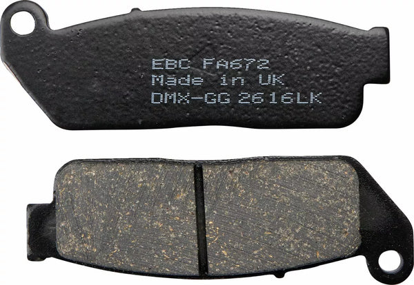 EBC Brake Pad FA ser organisk FA672 ud
