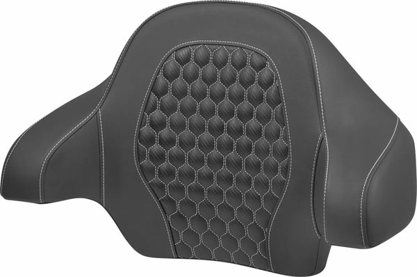 Saddlemen Tour Pack Bacrest Pad HC Whit 814-07-15106