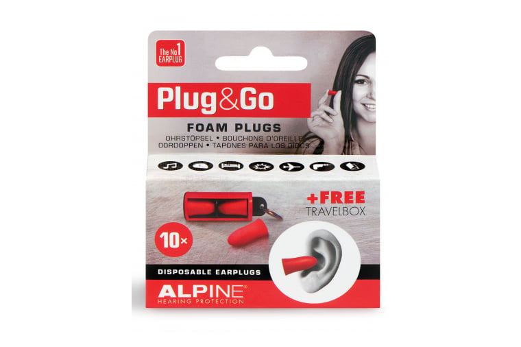 Alpine ørepropper plug & go