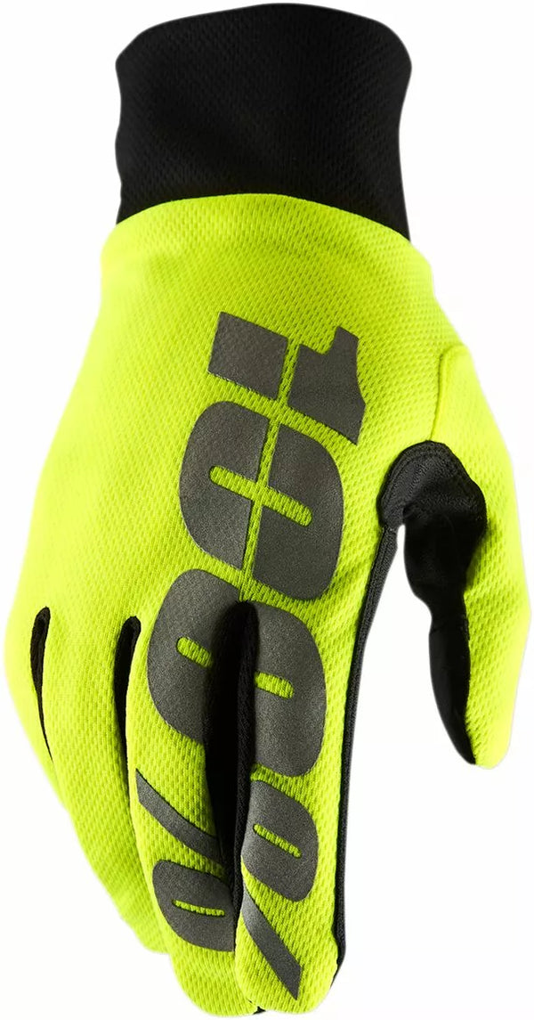 100% GLOVE HYDRO WP YL XL 10017-00008