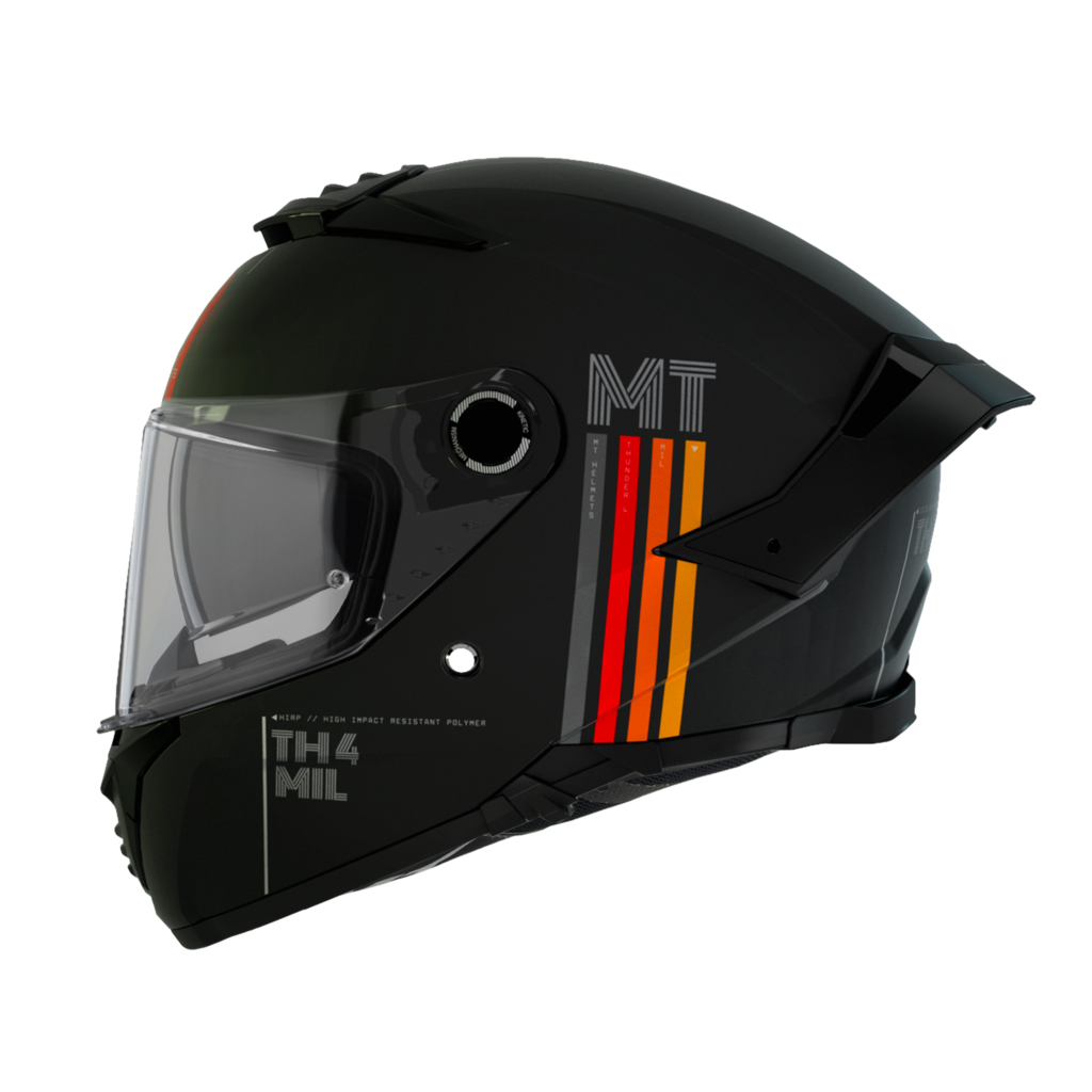 Mt Helmets Integreret hjelm Thunder 4 Sv Mile Matte sort