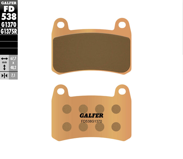 Galfer Brake Pad sintret FD538G1370