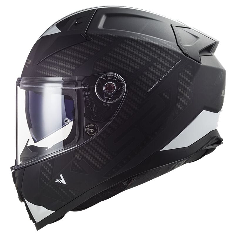 LS2 Integral MC Helmet Vector II Faith Black /White