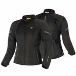 Shima Lady Textile MC Jacket Jet sort