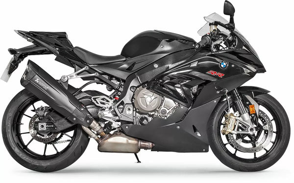 Akrapovic lyddæmper TI/CF BLK S1000RR 17 S-B10SO6-HDVDZBL
