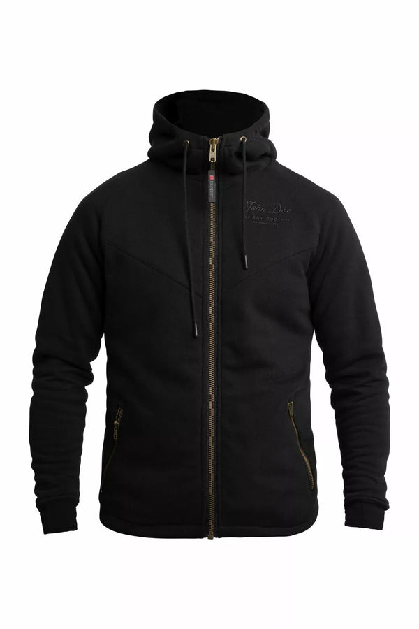 John Doe Kevlar Mc-hoodie AAA XTM V2 Sort