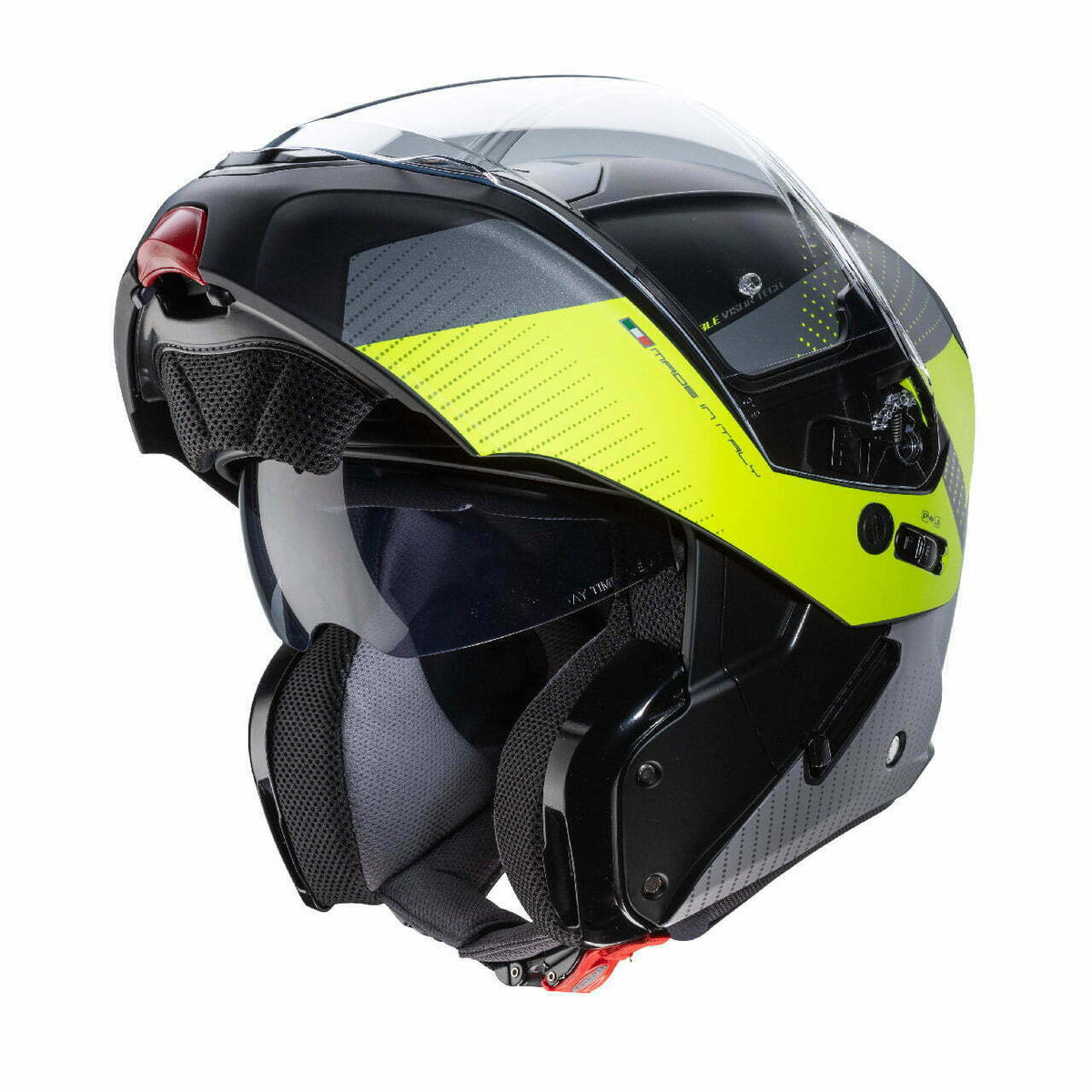 Caberg Openable MC Helmet Horus Scout Black /Flu