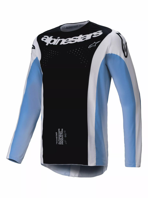 Alpinestars (MX) Jersey Techstar Melt Black/Blu 3760325-17-2X