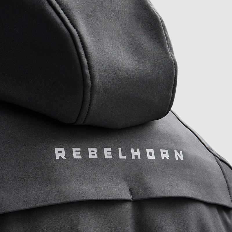 Rebelhorn Softshell Mc-Jacket Slash Black