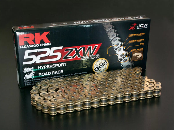 RK Chain RK525ZXW GG 114R GB525ZXW-114-CLF
