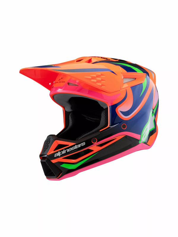 Alpinestars (MX) hjelm Yth SM3 Deegan eller/PU/PK 8301525-433-Sym
