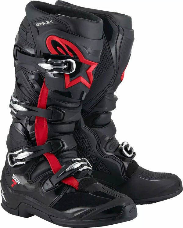 Alpinestars (MX) Boot Tech 7 Black/Red Fluo 7 2012025-1030-7