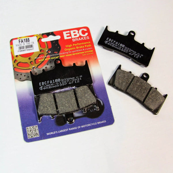 EBC Brake Pad FA ser organisk FA654 ud