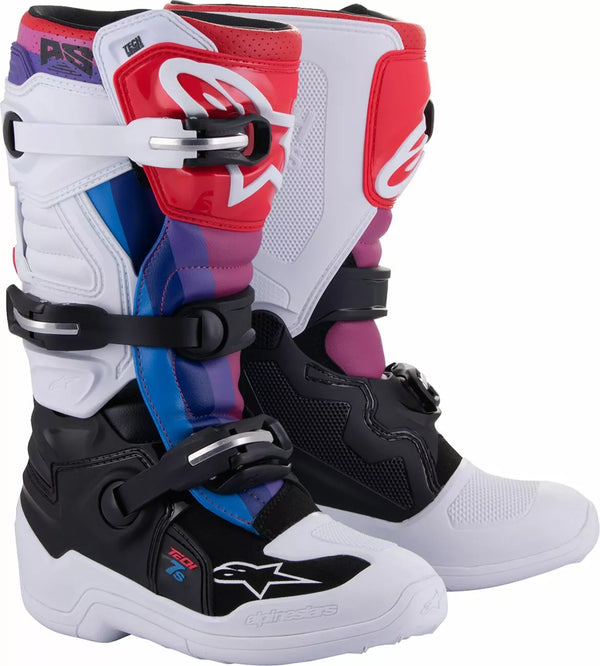 Alpinestars (MX) Boot Tech7s m/B/Rainbow 5 2015017-289-5