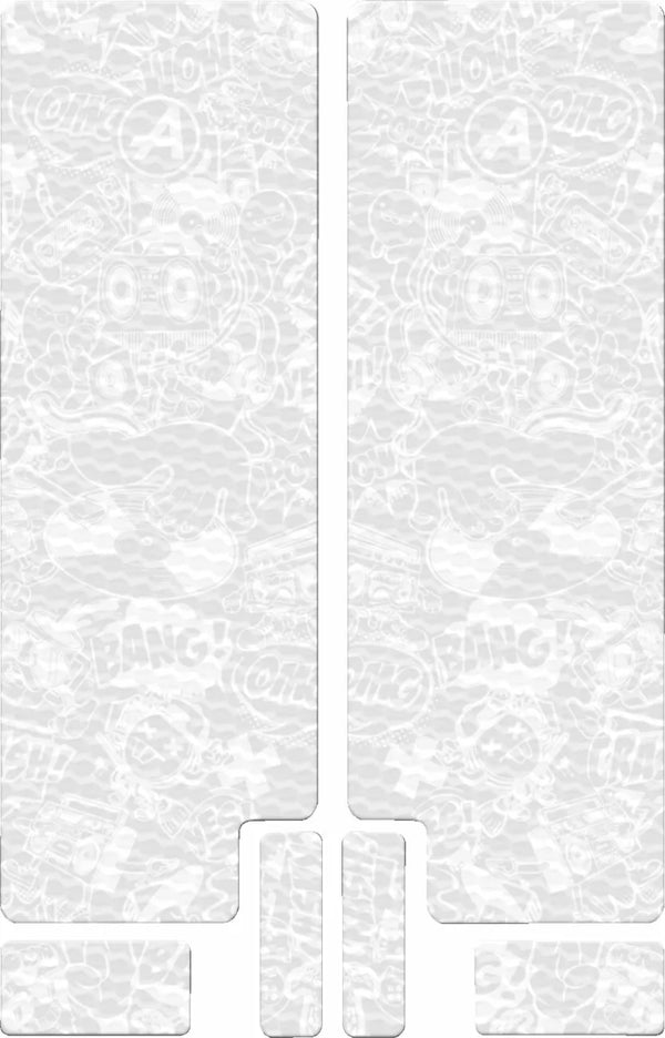 Algis Fork Decal Textured WT Comic BK.T06.007