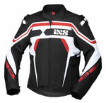 IXS Tekstil MC JACK RS-700 PCS Sort /rød /hvid