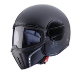 Caberg Open MC Helmet Ghost X Matt Black