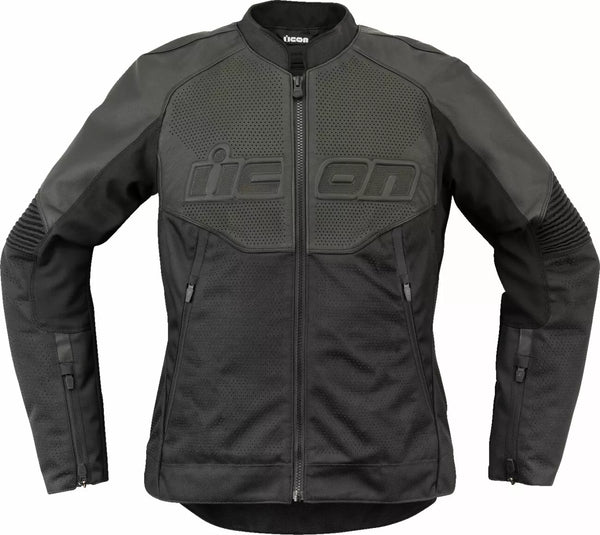 Icon Jacket WM Overlord3 Leather BK 28131084