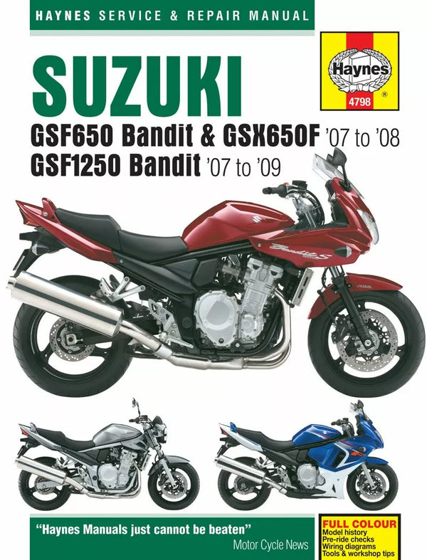 Haynes Suzuki GSF650/1250 Bandit 4798