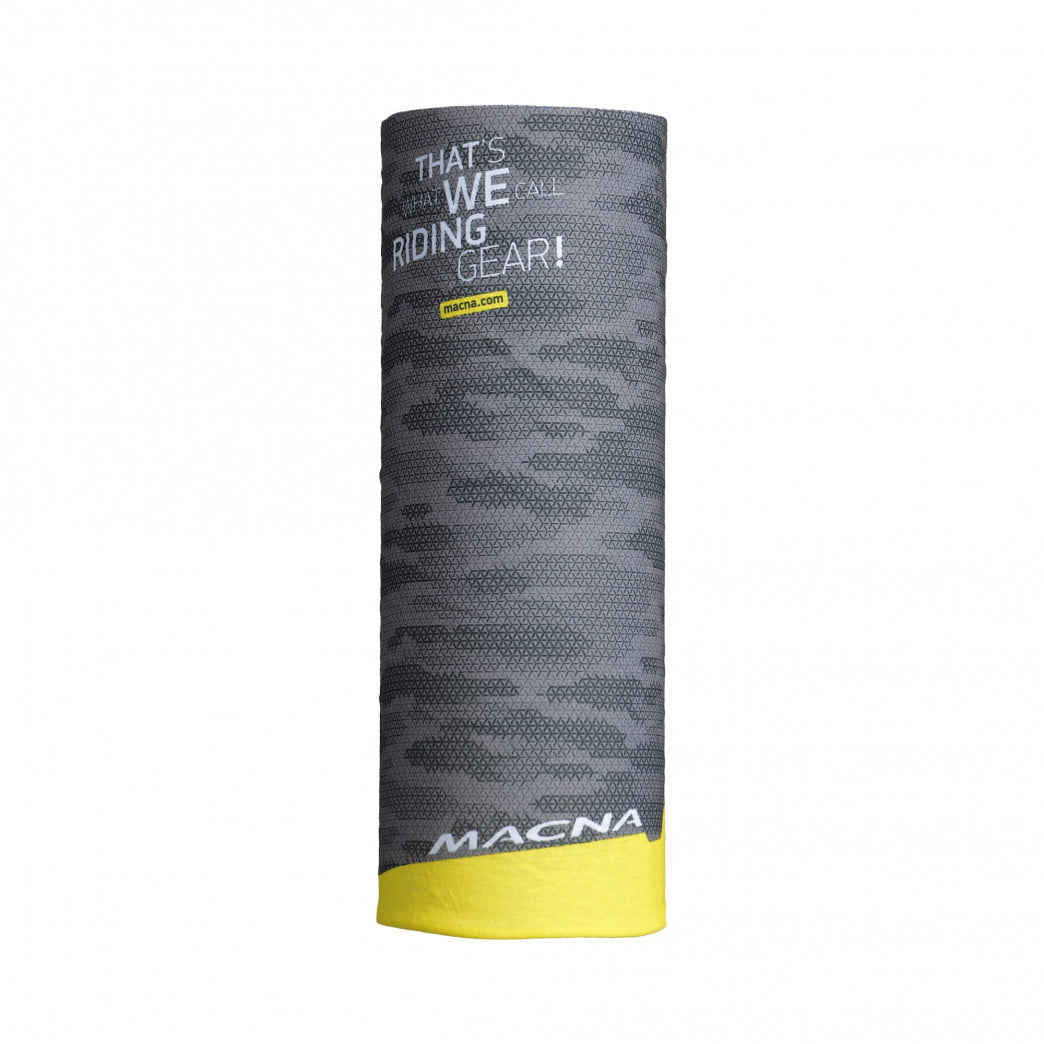 Macna Neck Collar Tube Gray Camo