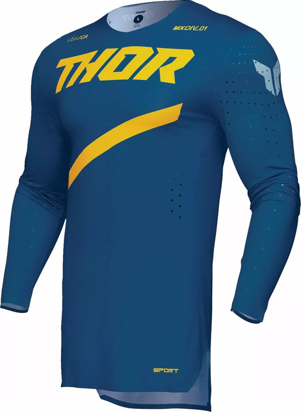 Thor Jersey Sport Brave Blue MD 2910-8095