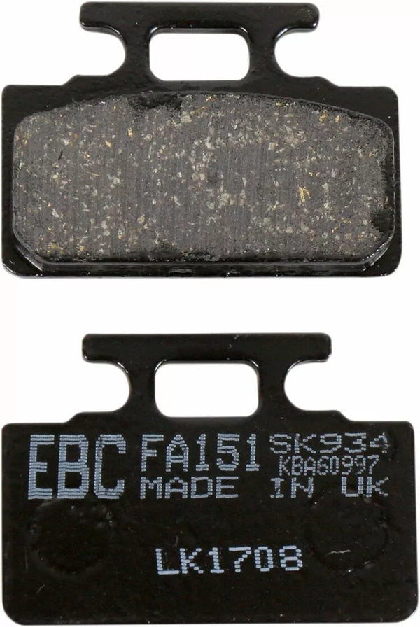 EBC Brake Pad FA ser organisk FA151