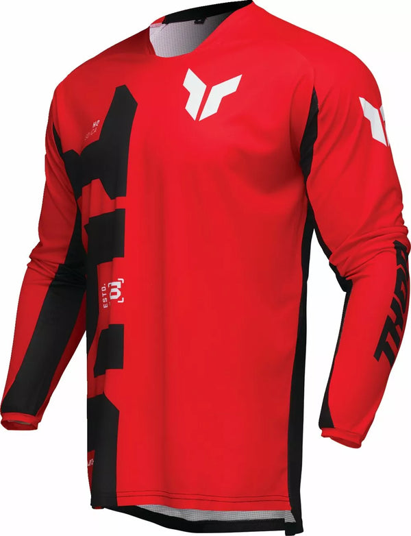 Thor Jersey Launch Forge Red MD 2910-8214